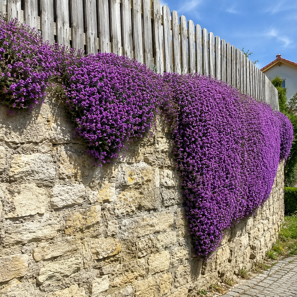 Creeping Thyme Homegrown Seeds Easy to Plant and Grow Non-GMO Perennial Flower Premium Seeds