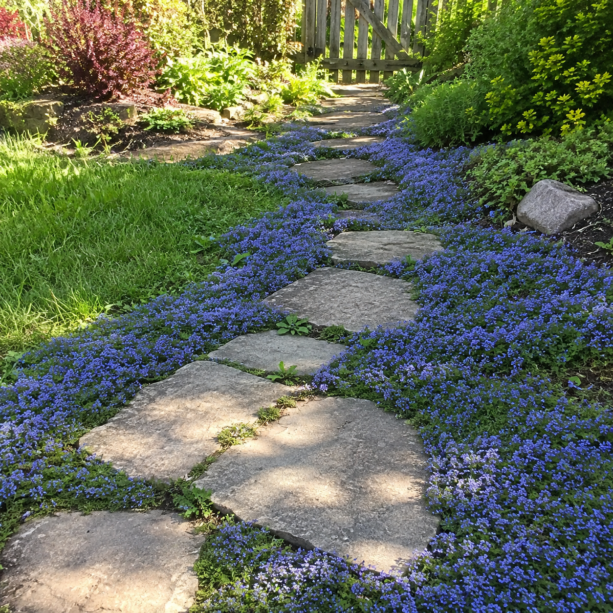 blue creeping thyme seeds