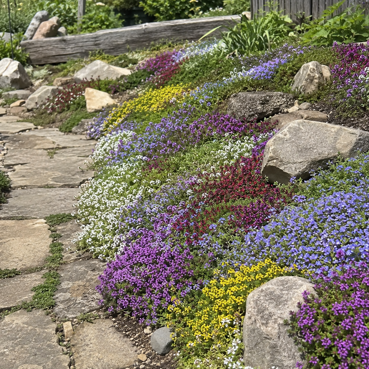mixed creeping thyme seeds