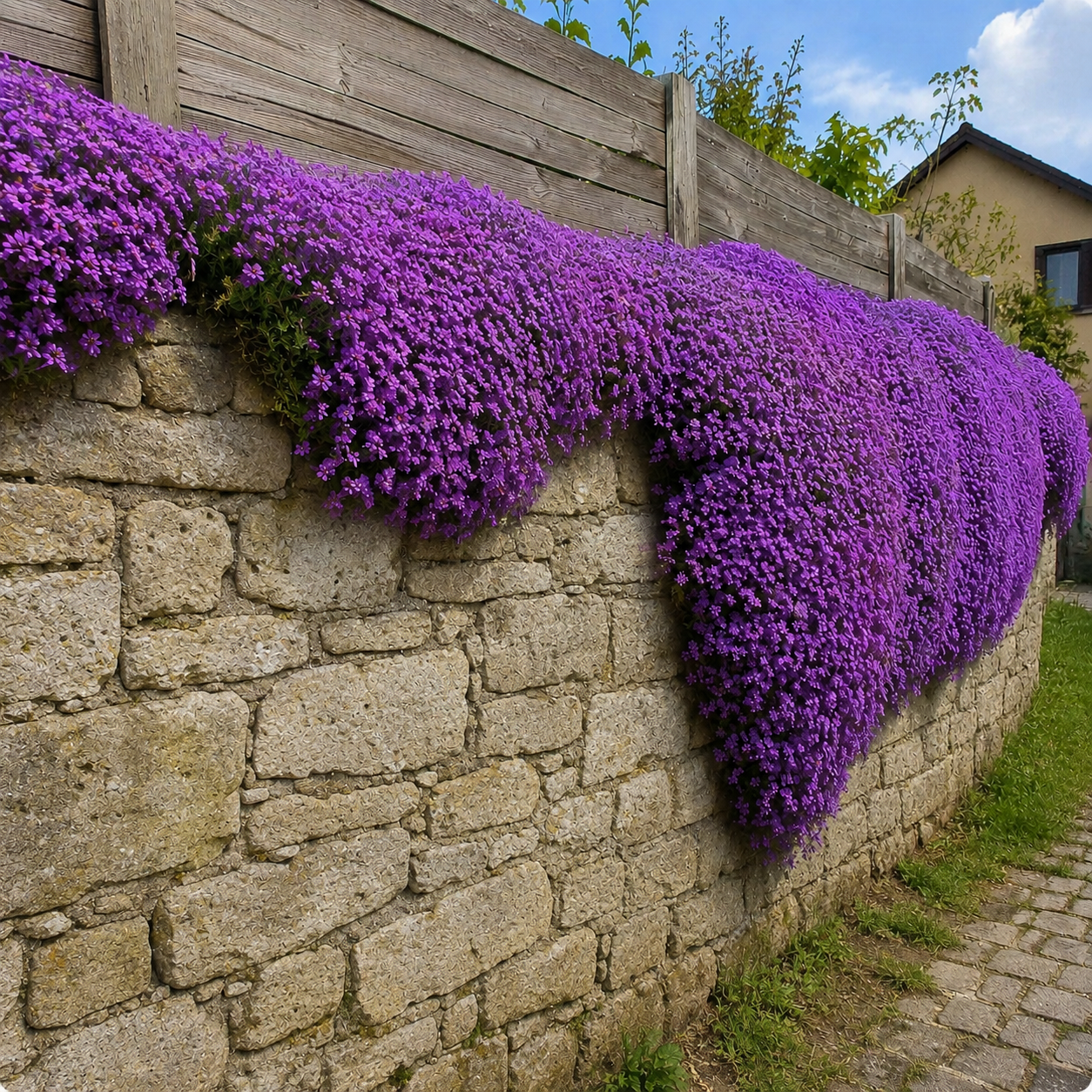 purple creeping thyme seeds