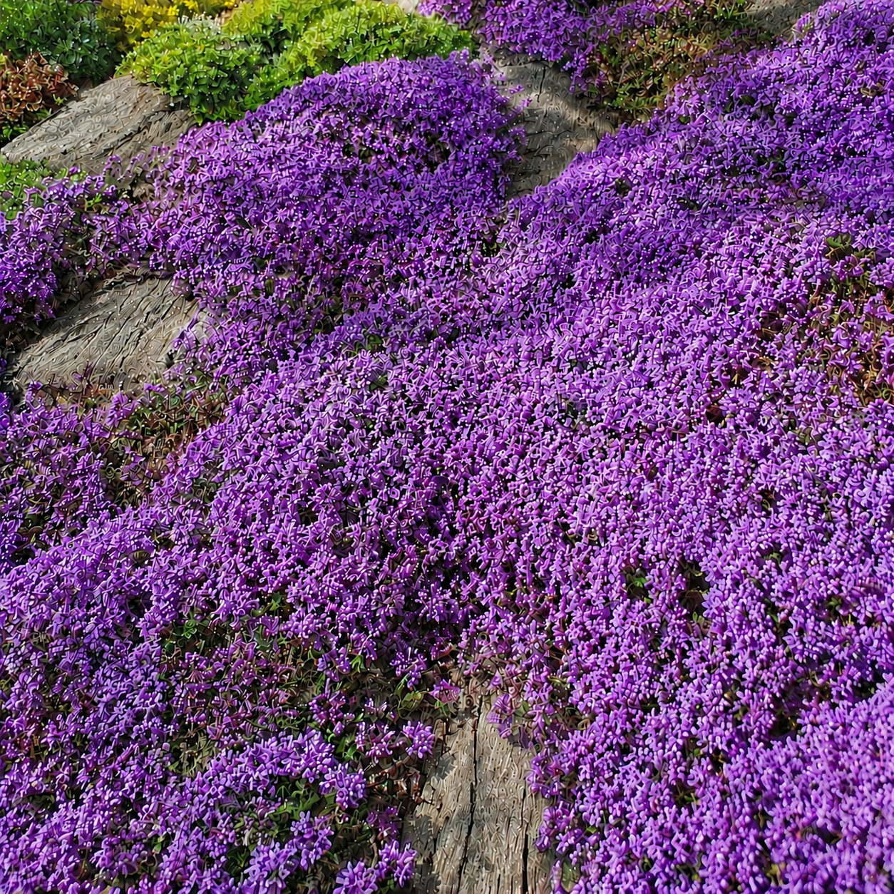 purple creeping thyme seeds
