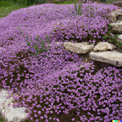 Creeping Thyme Homegrown Seeds Easy to Plant and Grow Non-GMO Perennial Flower Premium Seeds