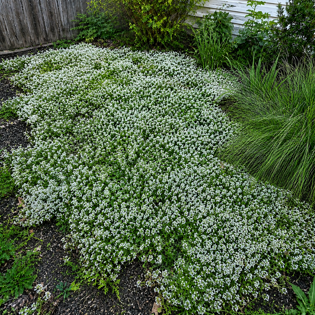 white creeping thyme seeds